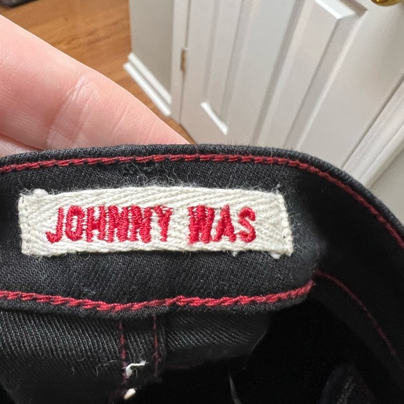 Johnny Was black jeans - Picture 5 of 5